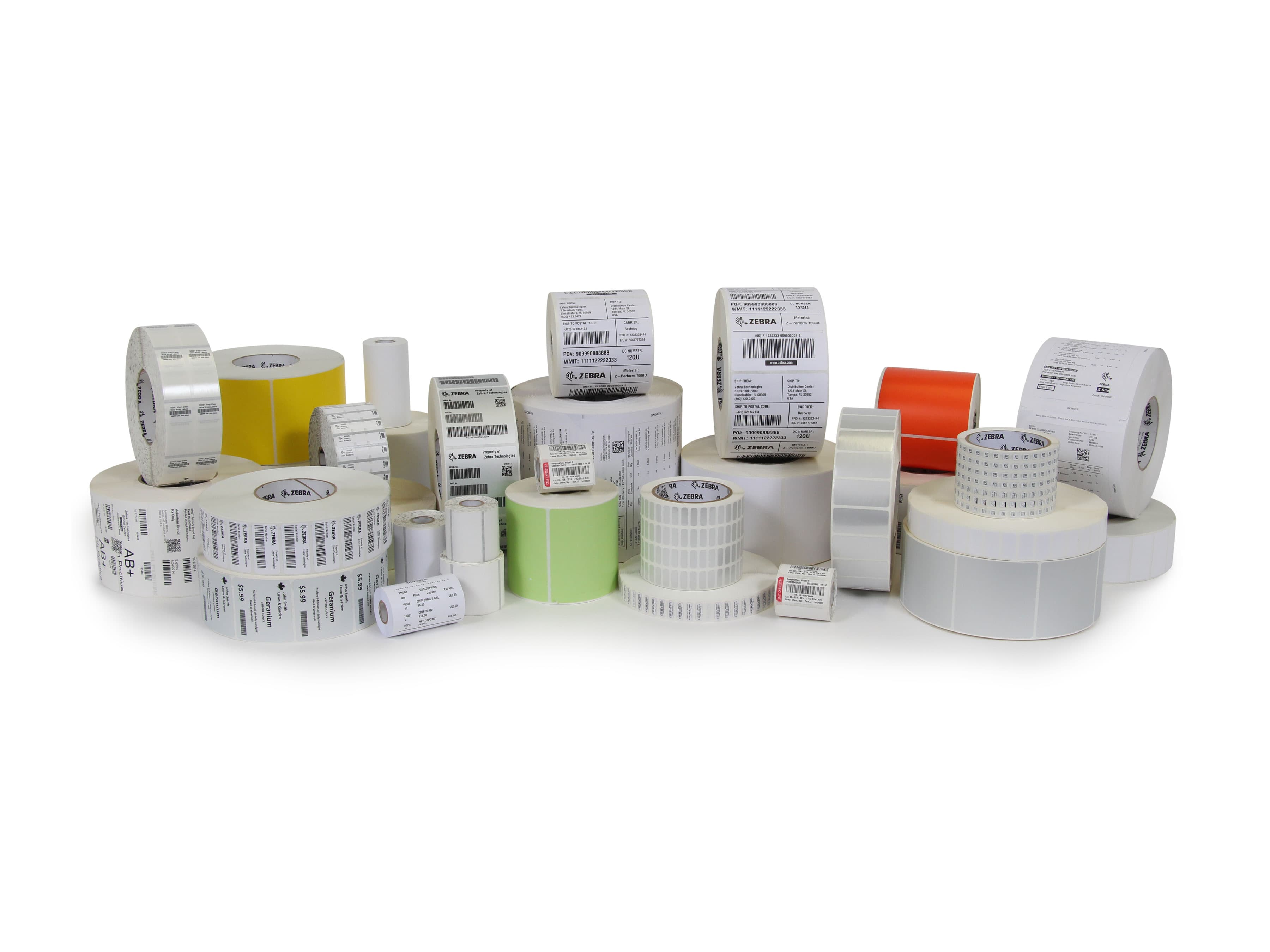 Consumible Zebra — Etiquetas Térmicas Directas