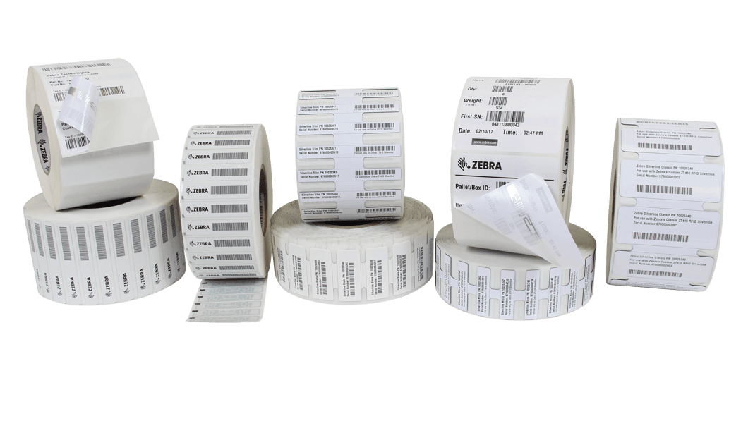 Consumible Zebra — Etiquetas RFID UHF